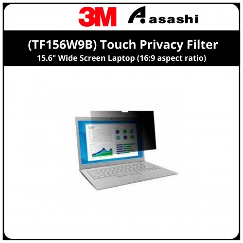 3M™ (TF156W9B) Touch Privacy Filter for 15.6