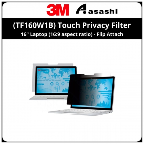 3M™ (TF160W1B) Touch Privacy Filter for 16