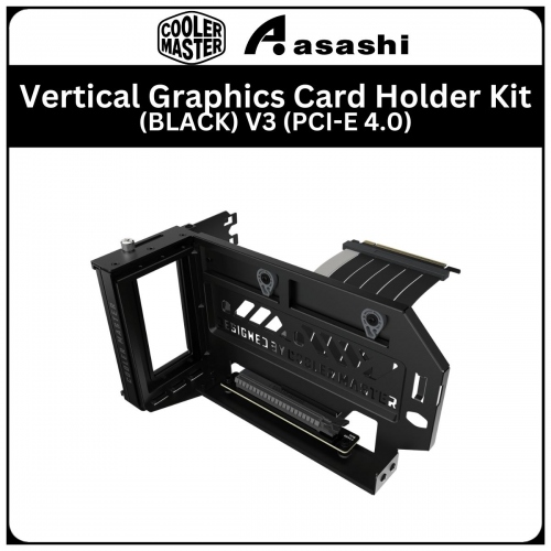 Cooler Master Vertical Graphics Card Holder Kit (BLACK) V3 (PCI-E 4.0)