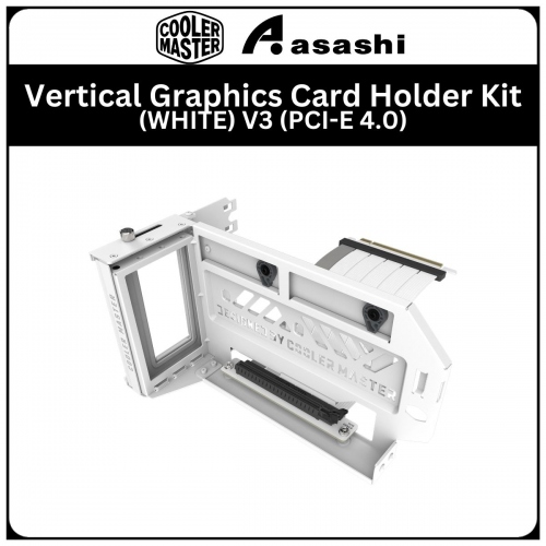 Cooler Master Vertical Graphics Card Holder Kit (WHITE) V3 (PCI-E 4.0)