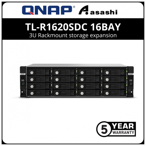 Qnap TL-R1620Sdc 16Bay 3U Rackmount storage expansion