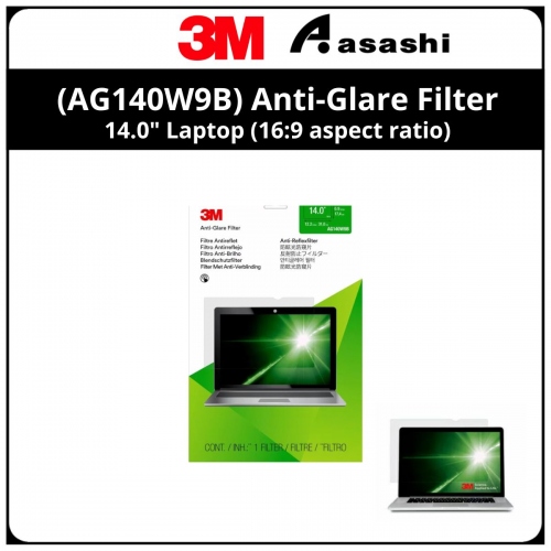 3M™ (AG140W9B) Anti-Glare Filter for 14.0