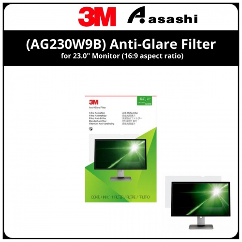 3M™ (AG230W9B) Anti-Glare Filter for 23.0