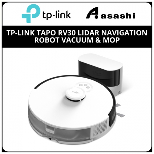 TP-Link Tapo RV30 LiDAR Navigation Robot Vacuum & Mop