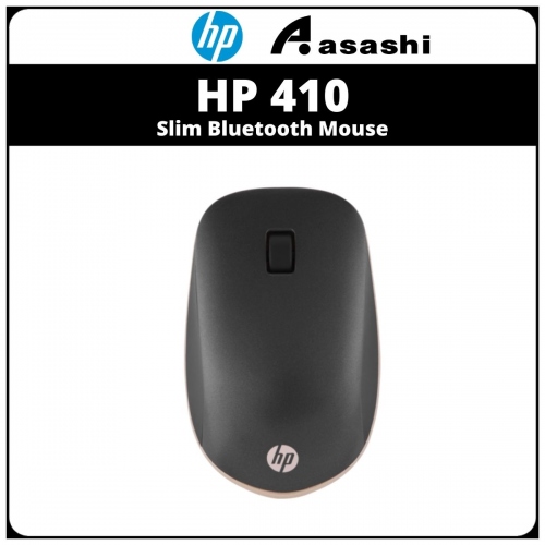 HP Slim Bluetooth Mouse 410 Ash Silver (4M0X5AA)-1 Year Onsite