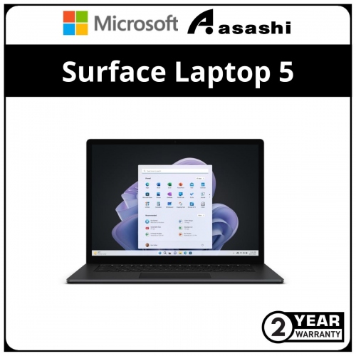 Microsoft Surface Laptop 5 Commercial-R1A-00043-(Intel Core i5-12Gen/8GB LDDR5x/256GB SSD/13.5