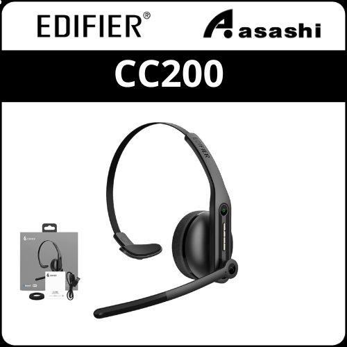 Edifier CC200 Wireless Mono Headset with Microphone (1 yrs Limited Hardware Warranty)