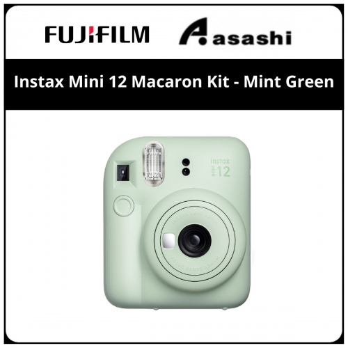 Fujifilm Camera Instax Mini 12 Macaron Kit - Mint Green