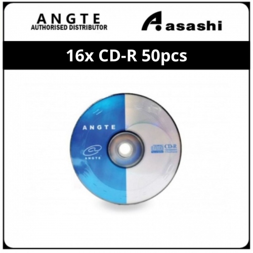 Angte 16x DVD+R 50pcs Bulk Pack