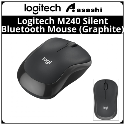 Logitech M240 Silent Bluetooth Mouse (Graphite)