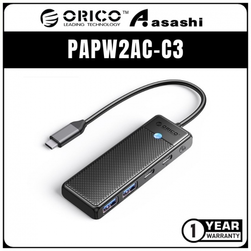 ORICO PAPW2AC-C3 4 in 1 USB3.0 Type C Hub