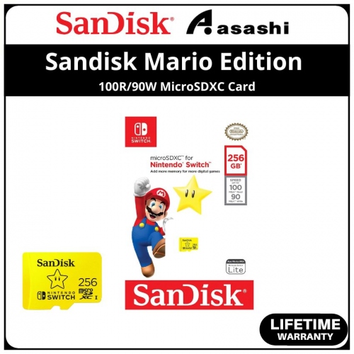 SanDisk 256GB microSDXC-Card, Licensed for  