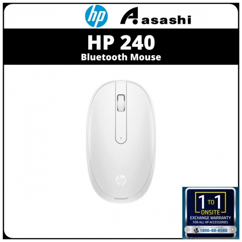 HP 240 Bluetooth Mouse White (793F9AA)