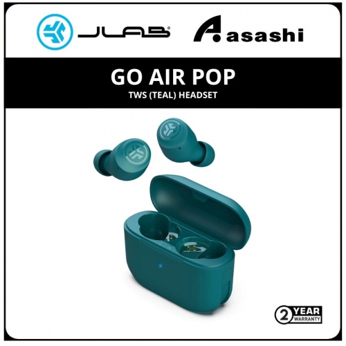JLAB Go Air POP TWS (Teal) Earbuds
