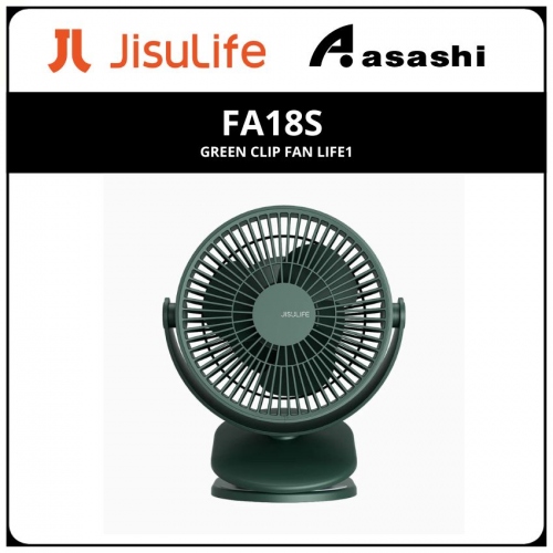 JisuLife FA18S Green Clip Fan Life1