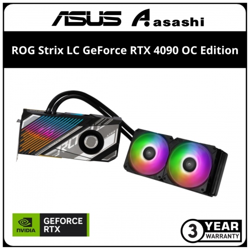 ASUS ROG Strix LC GeForce RTX 4090 OC Edition 24GB GDDR6X Graphic Card