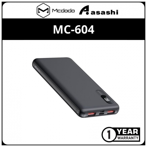 Mcdodo MC-6041 Panda Series 22.5W PD+QC Power Bank 10000mAh with Digital Display