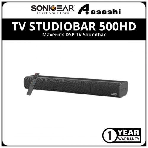 Sonic Gear TV STUDIOBAR 500HD Maverick DSP TV Soundbar