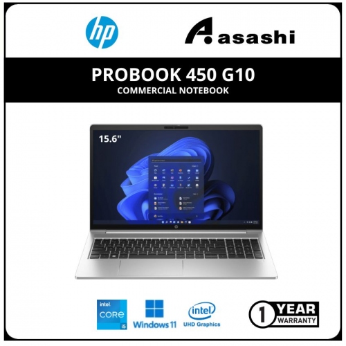 HP Probook 450 G10 Commercial Notebook-840F7PA-(Intel Core i5-1335U/8GB DDR4/512GB SSD/15.6