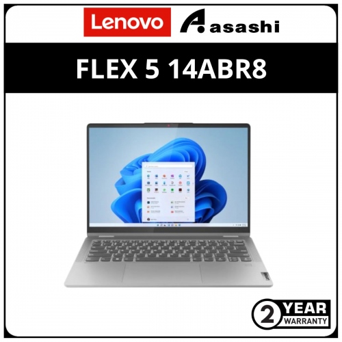 LENOVO FLEX 5 14ABR8 Notebook-82XX009TMJ-(AMD Ryzen 5-7530U/16GB OB/512GB SSD/14