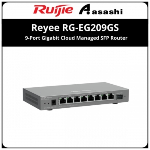 Ruijie Reyee RG-EG209GS 9-Port Gigabit Cloud Managed SFP Router