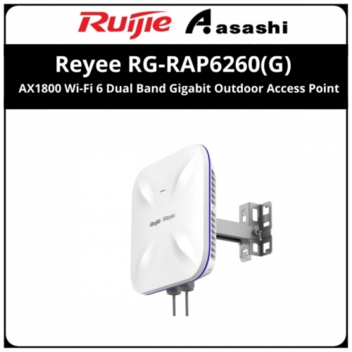 Ruijie Reyee RG-RAP6260(G) AX1800 Wi-Fi 6 Dual Band Gigabit Outdoor Access Point