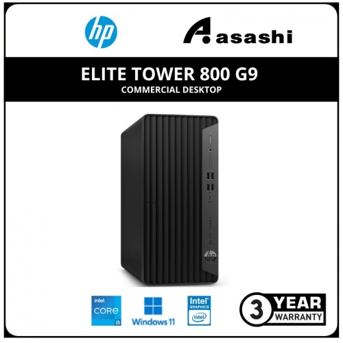 HP Elite Tower 800 G9 Commercial Desktop-8F6D8PA-(Intel Core i5-13500/8GB DDR5/512GB SSD/Intel UHD Graphic/NO ODD/HP Keyboard & Mouse/Win11 Pro/3Y)