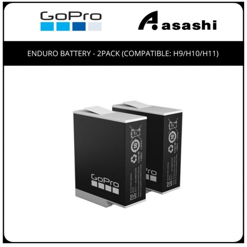 GOPRO Enduro Battery - 2Pack (Compatible: H9/H10/H11)