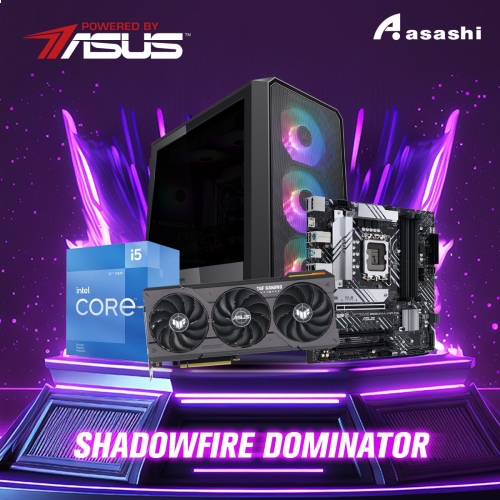 POWERED BY ASUS Shadowfire Dominator Set