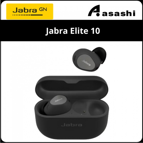 Jabra Elite 10-Titanium BlackTrue Wireless Earbud (2 yrs Limited Hardware Warranty)