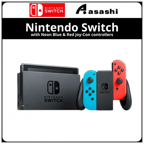 Nintendo Switch™ with Neon Blue & Red Joy-Con controllers