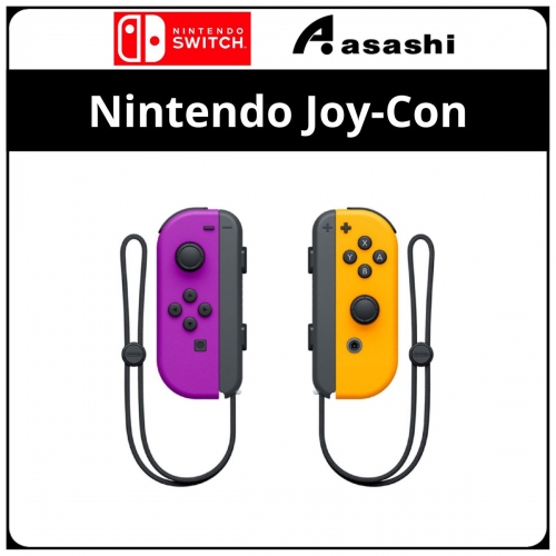 Nintendo JOY-CON (L/NEON PURPLE+R/NEON ORANGE)