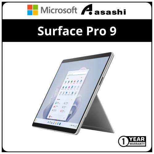 MS Surface Pro 9 Commercial-QIY-00012-(Intel i7/16GB RAM/512GB SSD/13