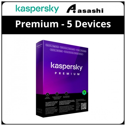 Kaspersky Premium - 5 Devices 1 Year