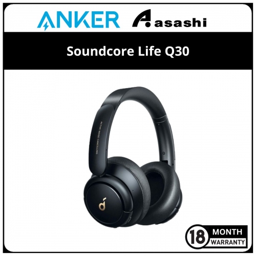 Anker Soundcore Life Q30 Headphone - Black