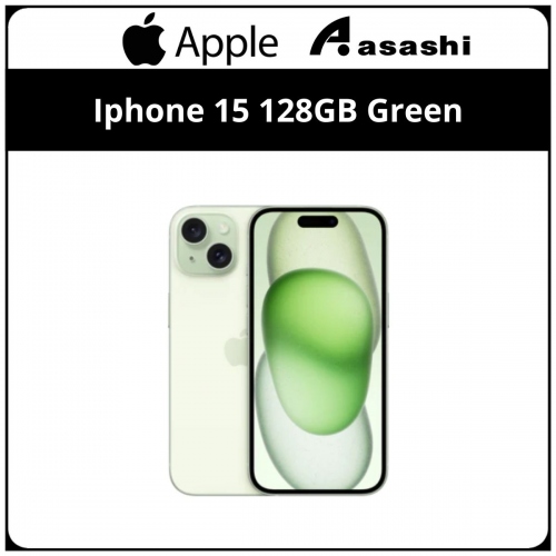 Apple iPhone 15 128GB Green (MTP53ZP/A)