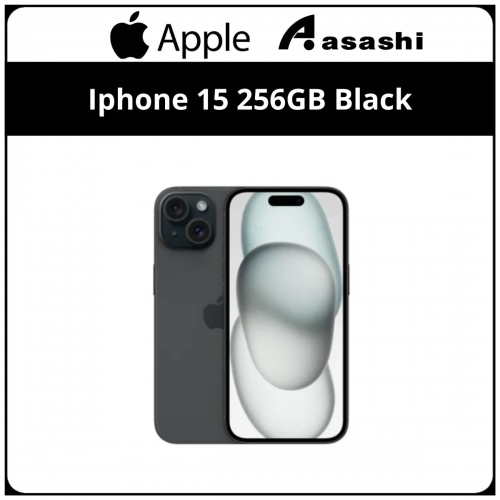 Apple iPhone 15 256GB Black (MTP63ZP/A)