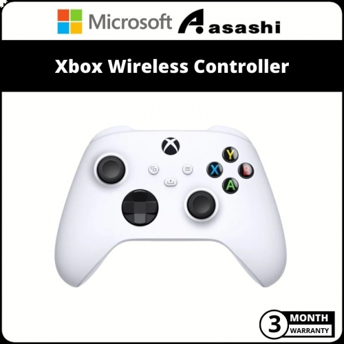 Microsoft Xbox Wireless Controller - Robot White (3 months Limited Hardware Warranty)
