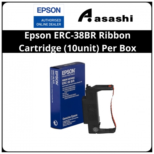Epson ERC-38BR Ribbon Cartridge (10unit) Per Box