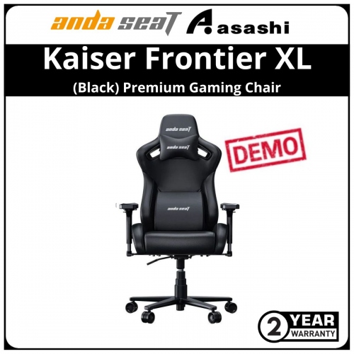 DEMO - ANDA SEAT Kaiser Frontier Premium Gaming Chair (XL) - Black
