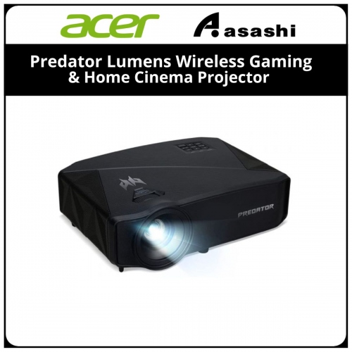 Acer Predator GD711 DLP 4K UHD 4000 Lumens Wireless Gaming & Home Cinema Projector