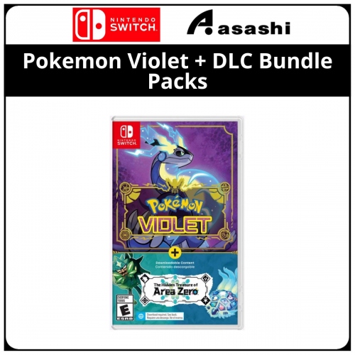 Pokemon Violet + DLC Bundle Packs - Nintendo