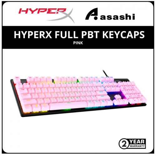 HP HyperX Full PBT Keycaps-Pink-(519T9AA) 2 Years Warranty