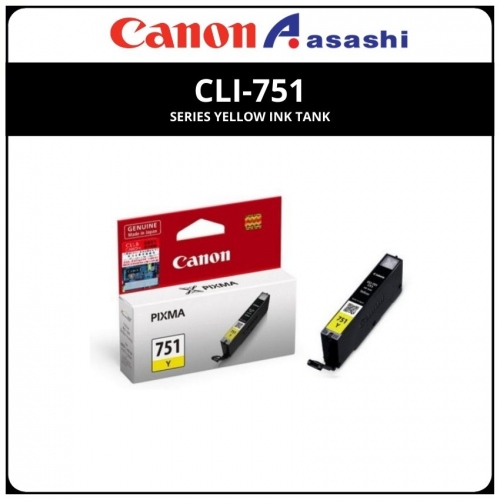 Canon CLI-751 Series YELLOW Ink Tank