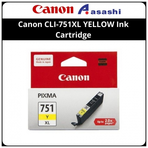 Canon CLI-751XL YELLOW Ink Cartridge