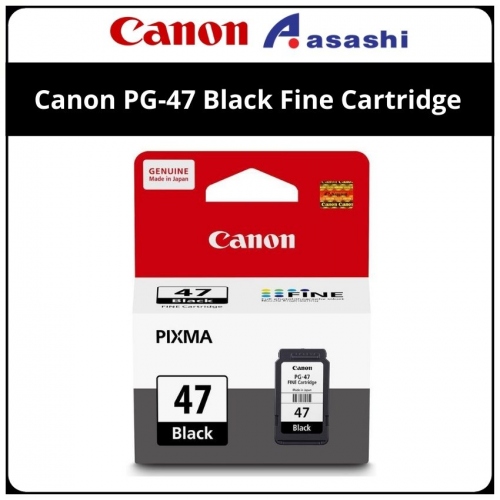 Canon PG-47 Black Fine Cartridge
