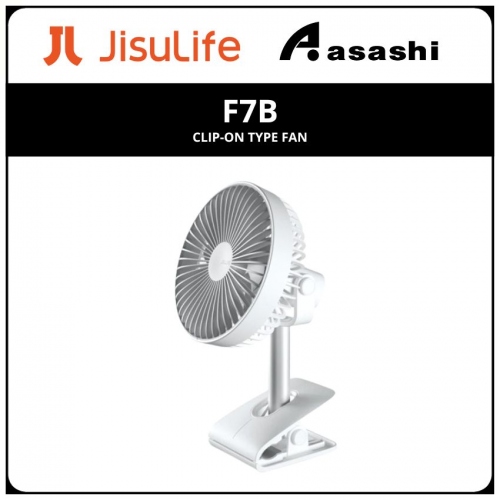 JisuLife F7B Clip-On Type Fan - White