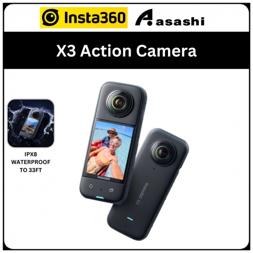 Insta360 X3 Standalone Action Camera (CINSAAQ/B-1 )
