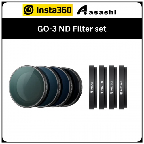 Insta360 GO-3 ND Filter set (ND8/16/32/64) (CINSBBKR)