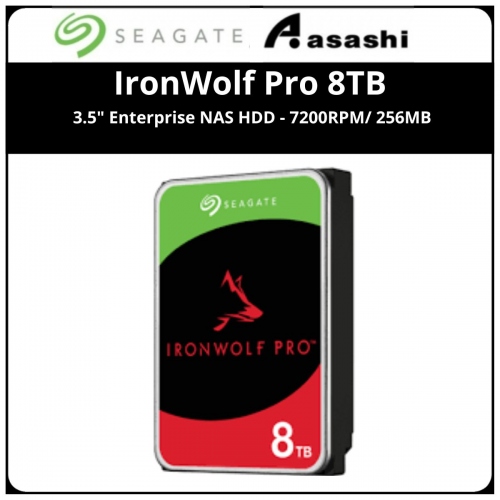 Seagate IronWolf Pro 8TB 3.5